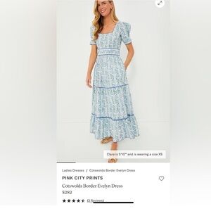 Pink City Prints Dress